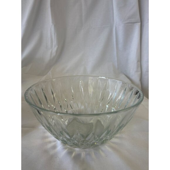 Clear Cut Glass Decorative Bowl - Picture 1 of 2